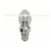 3W 260Lm Frosted 3000K LED Globe Light Bulb , Incandescent Bulb Replacement For Warehouse