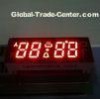 Digital Red 4 Digit Common Anode Seven - Segment Led Display For Fuel Gauge