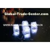 Flameless Water Submersible Slow Flashing LED Ice Cubes for Party with On / Off Button