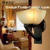Bordeaux Metal and Glass Indoor Wall Light / Interior Wall Lamp Modern Style