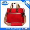 Waterproof red computer bag for girls