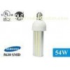 Waterproof IP65 54W Outdoor LED Corn COB Bulb , 180 Degree LED Bulb