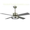 Funky Living Room / Bedroom Ceiling Fans with Light Kits 52 Inch