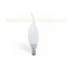 50Hz 265V Home Lighting E12 E14 3Watt Dimmable LED Candle Bulbs With 360 Beam Angle