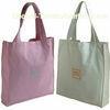 Colorful Promotional 100% Cotton Carrier Bags / Washable Reusable Eco Shopping Bags