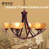 European Shabby Chic Chandeliers / Modern Metal Chandelier for Living Room