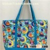 PARROT PRITNING CANVAS BEACH BAG,SHOPPING BAG, TOTE BAG BE15102C