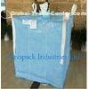 1000kg Anti static Industrial Bulk Bags CROHMIQ blue / white for storage chemical powder