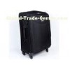 Black Compact design EVA trolley case lightweight hand luggage with 210D full linging