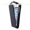 Custom Black TPU Genuine Leather Phone Case Wallet Iphone 5S Protective Cover