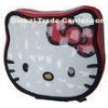 Lovely Cat Shaped Two Zippered Pencil Case Girls Filling Color Pencils