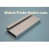 Silver Anodizing Aluminium Construction Profiles 6063 T5