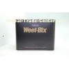 Black Coffee Tin Boxes With Hinged Lids , Large Metal Tin Logo Printing
