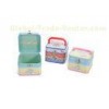 Square Locking Rigid Paper Box / Cosmetic Box Packaging For Christmas