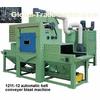 Automatic belt conveyer blast machine
