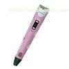 Pink  Second Generation 3D Printer Pen with ABS Filaments / 3d air pen