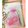 3x4 Organza Drawstring Pouch Bags For Christmas Gift With Decoration