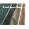 139 CM Width Faux Leather Upholstery Material Dark Brown 100% Poly Suede Fabric