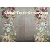 Embroidery Imitation PolyesterCurtain Fabric With Flower Design