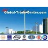 Custom 25m Polygonal Stadium Football High Mast Light Pole For Seaport