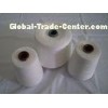 Raw White Close Virgin Polyester Spun Yarn For Knitting 30s/1