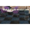 Library / Airport Loop Pile Carpet Tiles , Anti Slip Machine Tufted Carpet