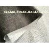Dark Grey Leather Fabric , Hot Stamping Leather Upholstery Fabric