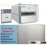 Metal sheet surfaces polishing machine
