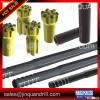 Mining tapered threaded drill rod, Shank Hex.22*108mm, taper drill rods