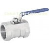 WCB / 304 / 316 1 PC Stainless Steel Ball Valve 1000WOG with NPT / BSPT / BSPP Thread