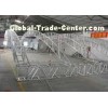Arc shape Aluminum Stage Lighting Truss With High Welding Technology