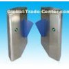 Automatic 304 stainless steel security gate barrier with resin flap arm for subway, club