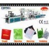 PLC mechanical ultrasonic non woven bag making machine for shopping bag