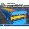 Corrugated Iron Double Layer Roll Forming Machine , Concrete Roof Tile Making Machine