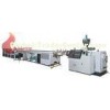 High speed double screw plastic pipe extrusion line Four Cavity