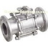 150# 3PC Flange ISO 5211 Ball Valve With Direct Mounting Pad High Performance