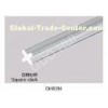 Extruded Aluminium Rod Ceiling Track For Curtain , Commercial Curtain Tracks