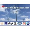12M Galvanized Electric Power Pole Q345 Material for 110KV Transmission