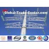 14M steel galvanized Electrical Power Pole Burial type with concrete base