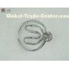 Coil Liquid Copper Heating Element With Brass Flanged Heater