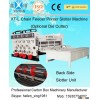 Automatic Corrugated Paper Carton Making Machine Of Printing Slitting , High Power 11Kw