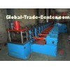 Two Waves Gear Box Transmission Guardrail Roll Form Machine in Blue