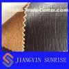Jean Satin Car Seat Leather Upholstery , PU CoatedCow Split Leather