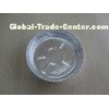 Fast Food Disposable Aluminum Foil Baking Pans , Heat Sealable round foil containers