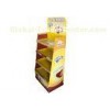 Chocolate Product Cardboard Display Stands Floor For Supermarket