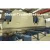 Double linkage cnc hydraulic plate bending machine for light pole production line
