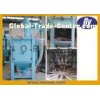 Steel Shot Peening Automatic Wheel Sandblasting Machine With Single Station