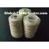Beige 100% Polyester Sewing Thread For Leather Garments Tkt-30