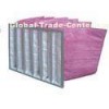 Grade F7 Secondary Efficiency Synthetic Fiber Pocket Filter For Air Conditioner
