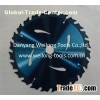 7-1/4" 184mm 24T Rip Cut Saw Blade With Transparent Blue Coating